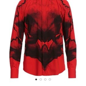 Alexander McQueen Red and Black Garment